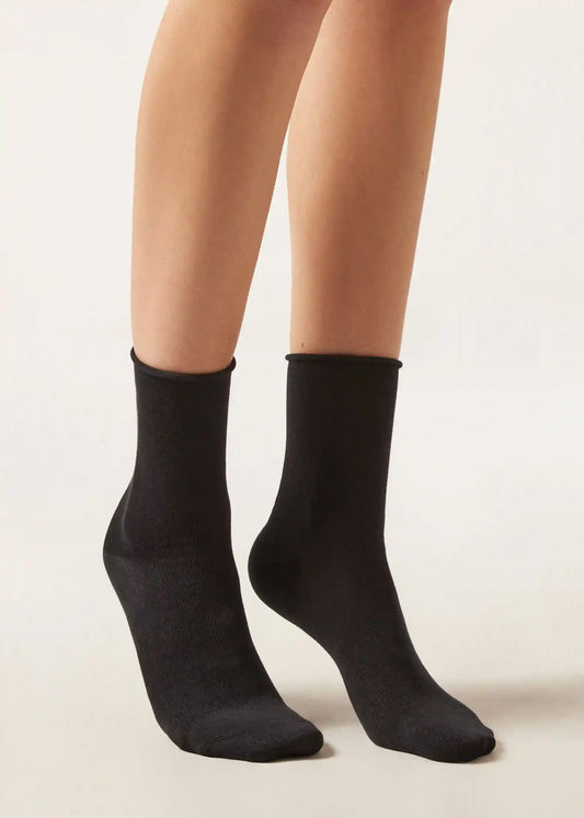 Wool and Cotton Short Socks