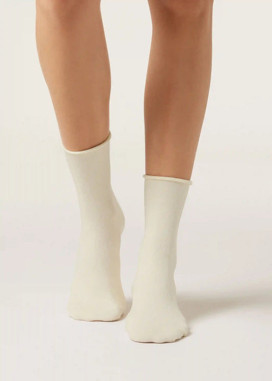 Ankle Socks with Cashmere