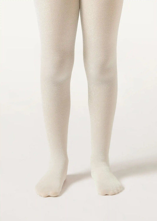 Girls’ Opaque 70 Denier Glitter Tights