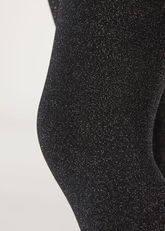 Girls Thermal Tights with Glitter