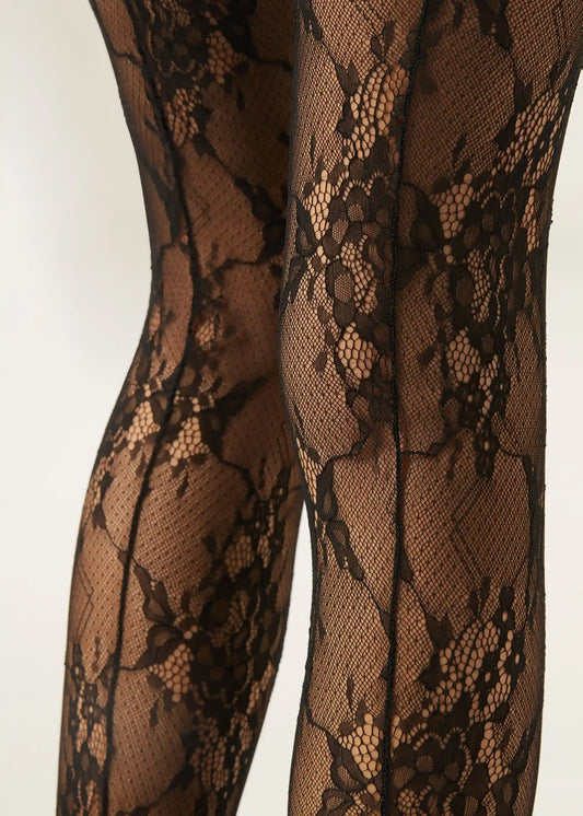 Flower Lace Tights